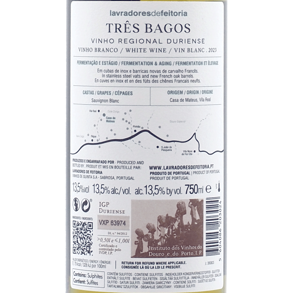 Três Bagos White - Portugal Best Wines