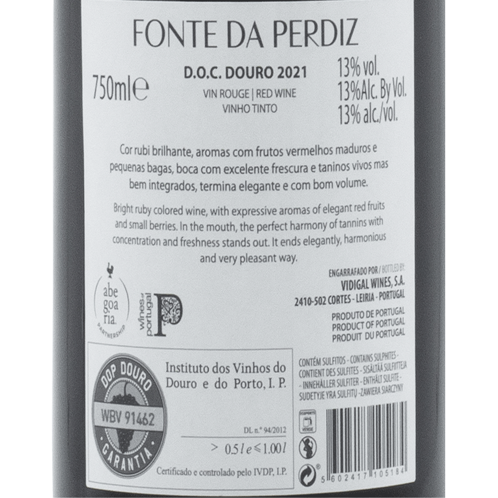 Fonte da Perdiz Red - Portugal Best Wines