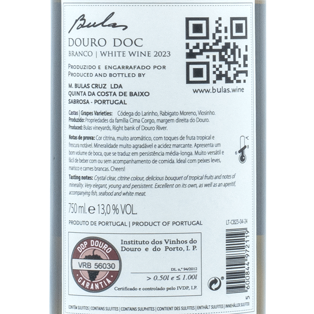 Bulas DOC Douro - Portugal Best Wines