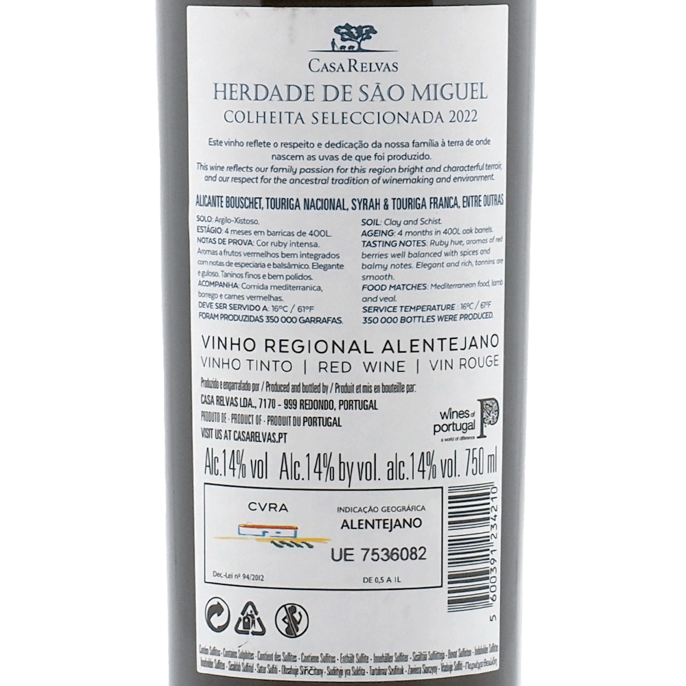 Herdade S. Miguel - Portugal Best Wines