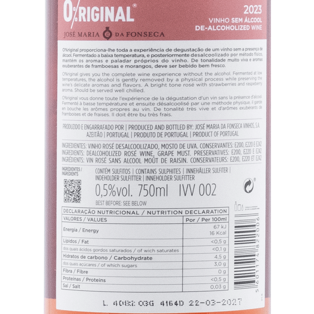 0%riginal Rosé - Portugal Best Wines