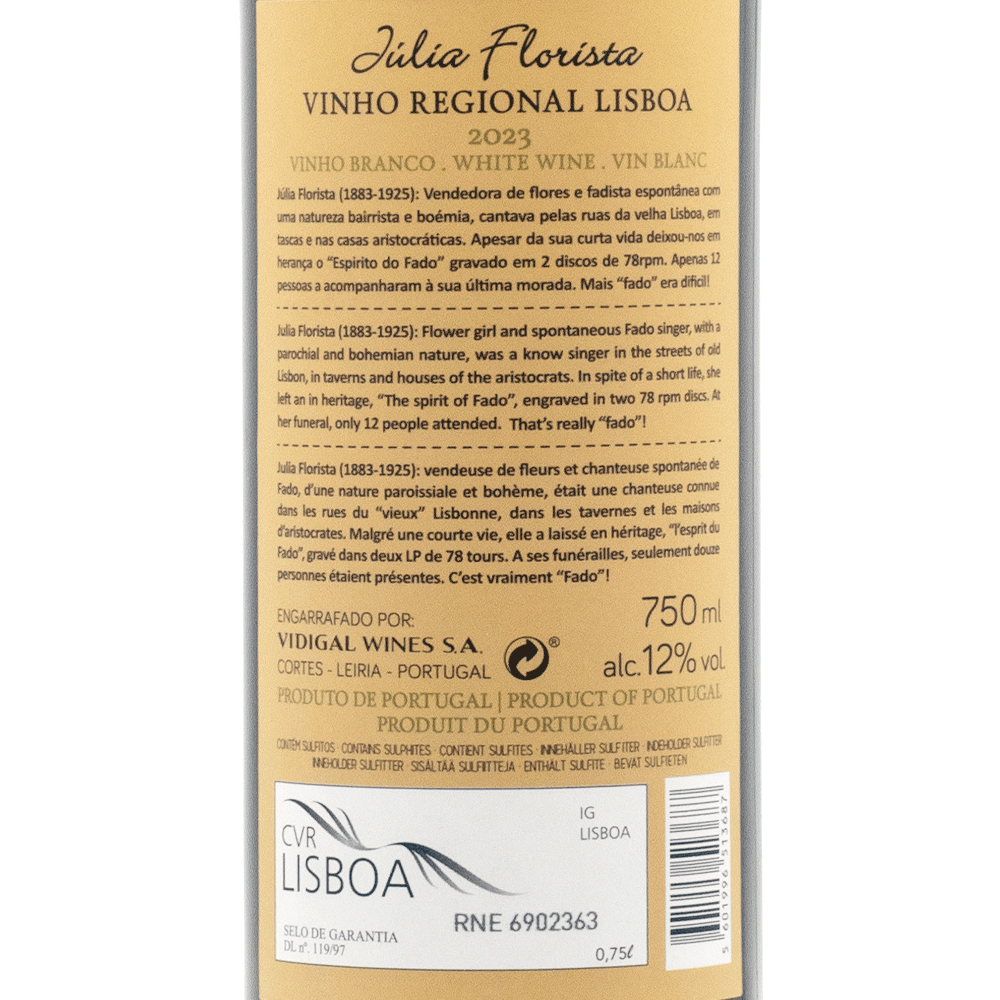 Júlia Florista White - Portugal Best Wines
