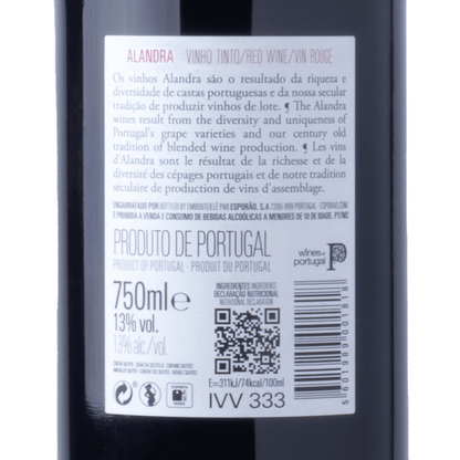 100149 - Alandra Red - Red Wine - Portugal Best Wines