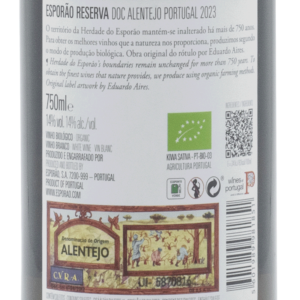 Esporão Reserva White - Portugal Best Wines