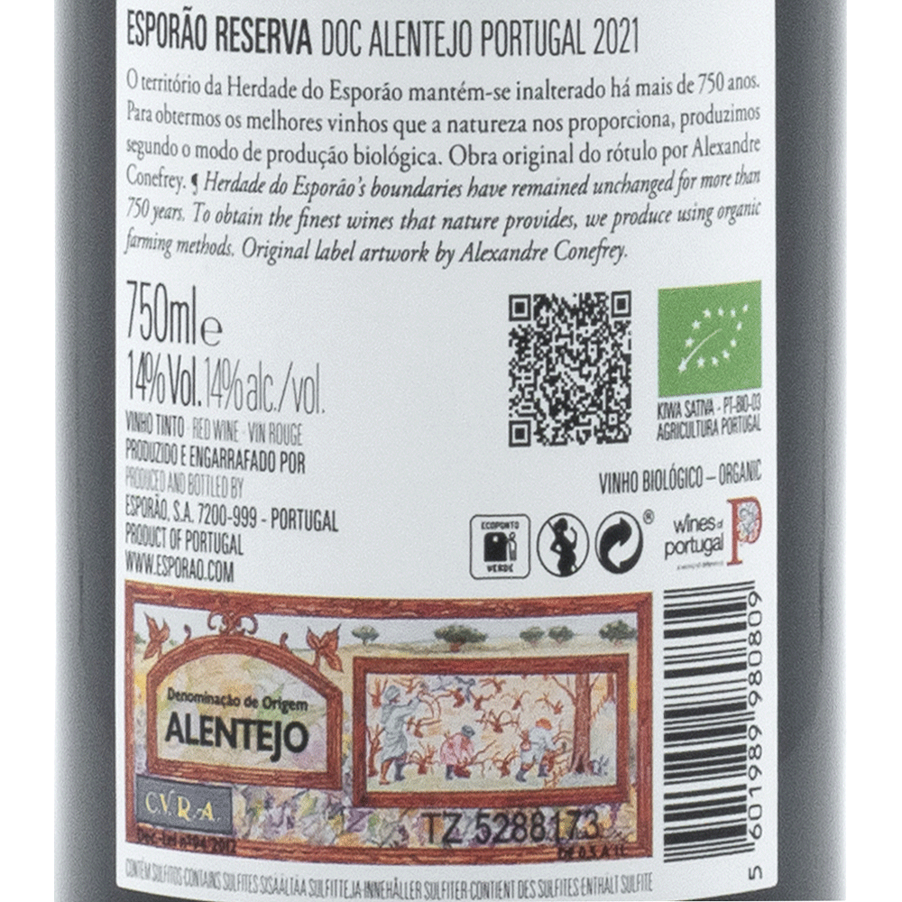 Esporão Reserva Red - Portugal Best Wines