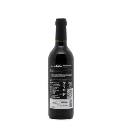 Monte Velho wine bottle featuring ruby red color and tasting notes of red berries and spices.