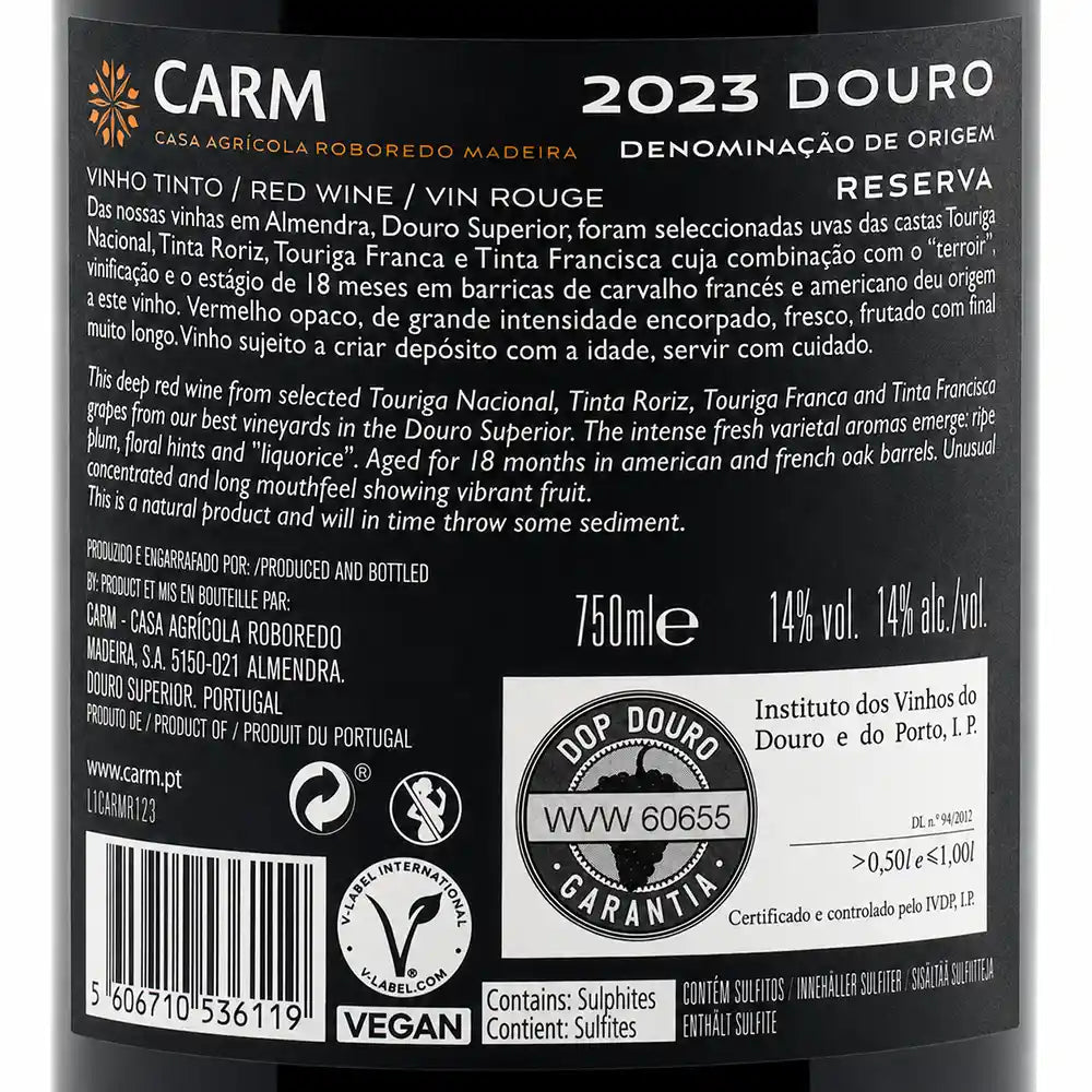 Carm-red-back-label-bottle