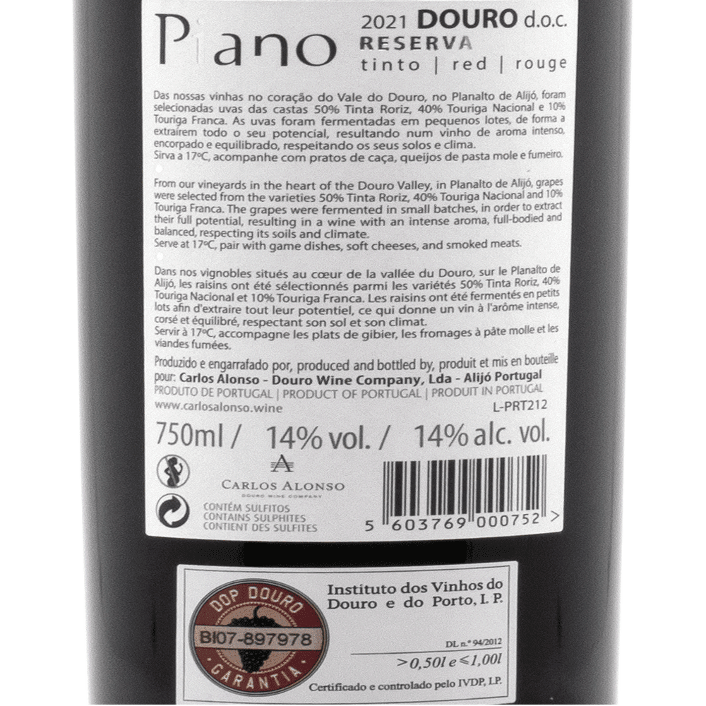 Piano - Portugal Best Wines