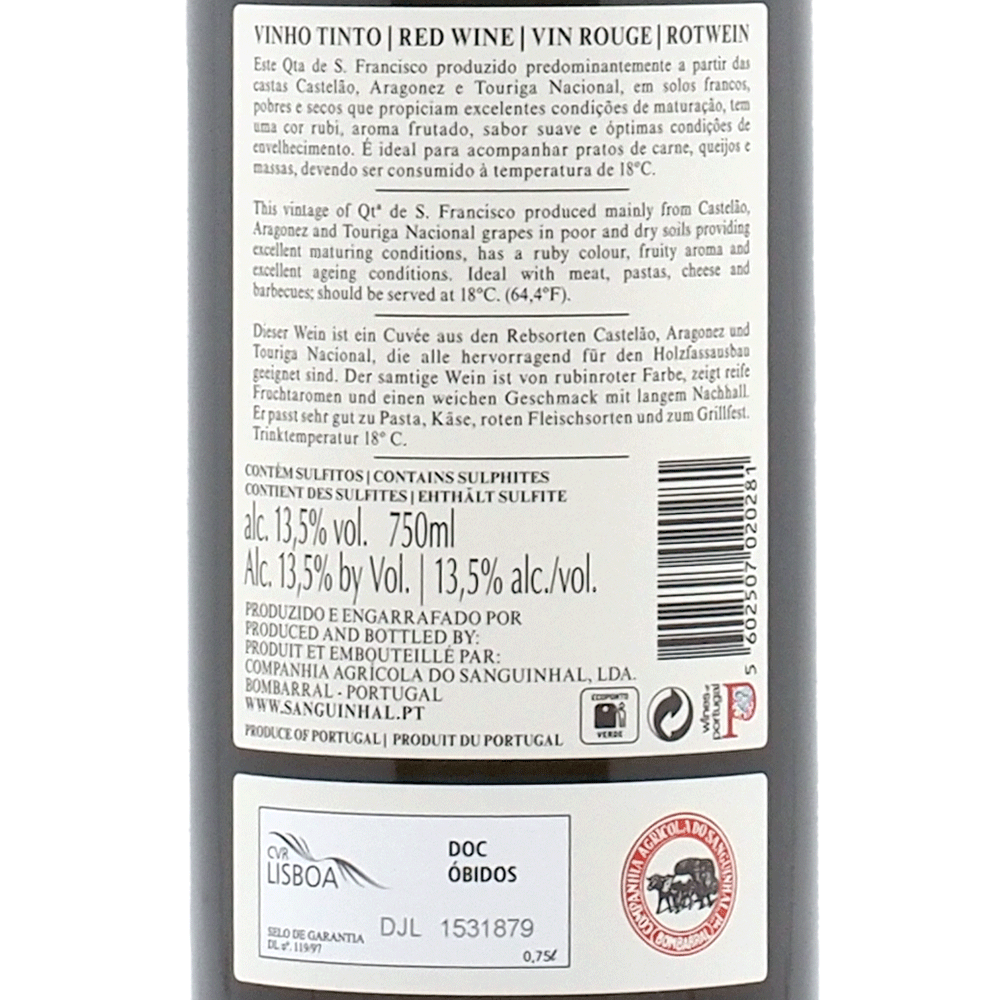 Quinta S. Francisco - Portugal Best Wines