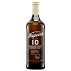 A bottle of Porto Niepoort 10 Years Old White wine on a plain white background.