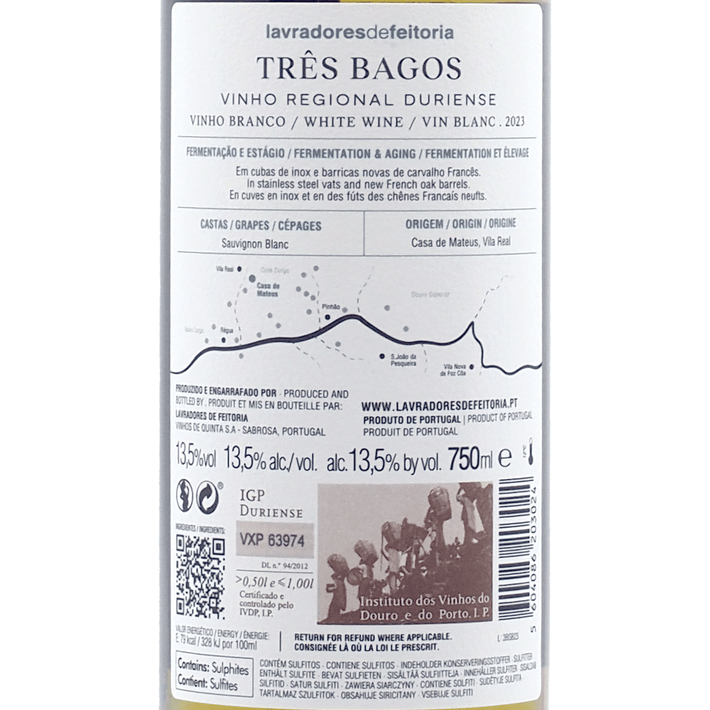 Três Bagos White - Portugal Best Wines