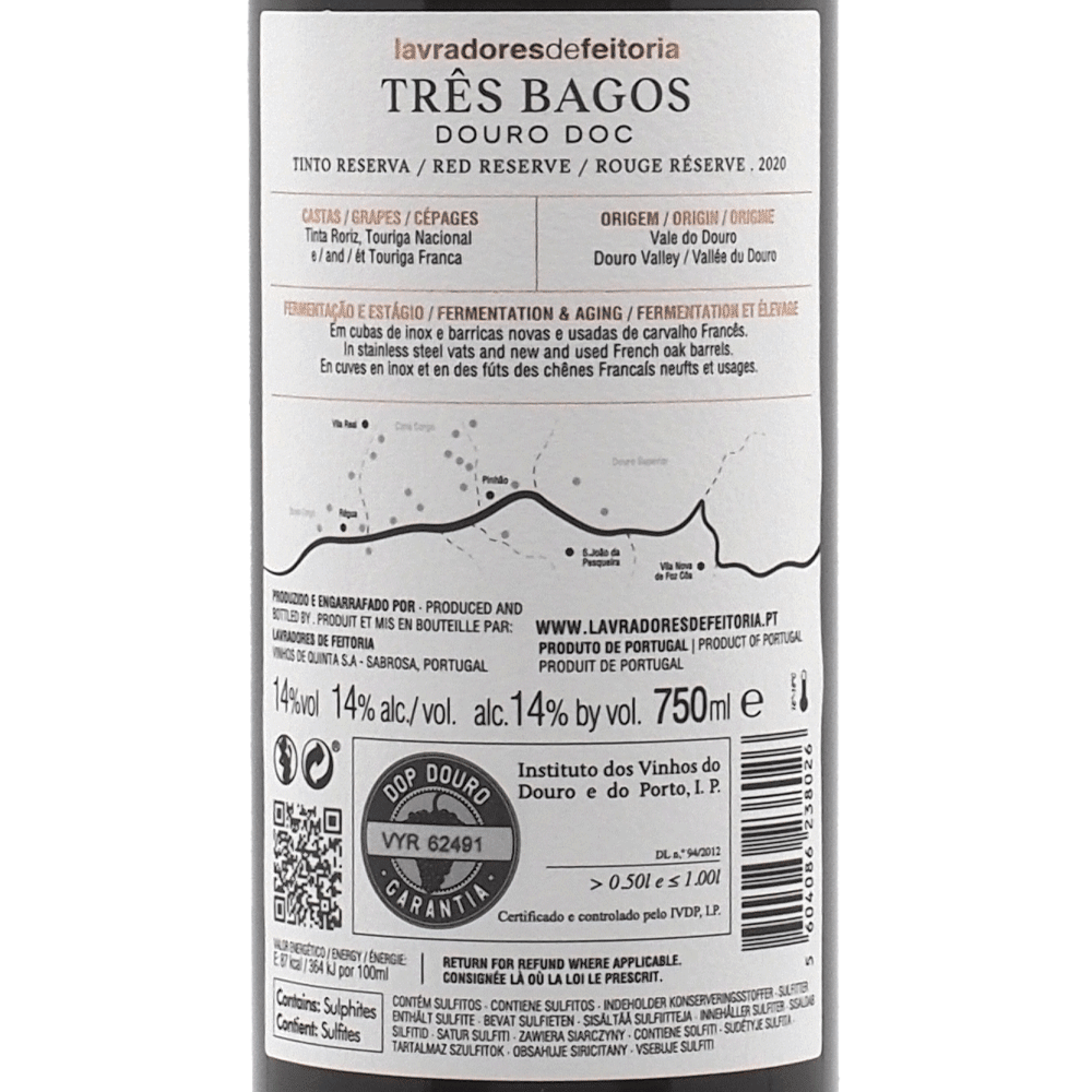 Três Bagos Red - Portugal Best Wines