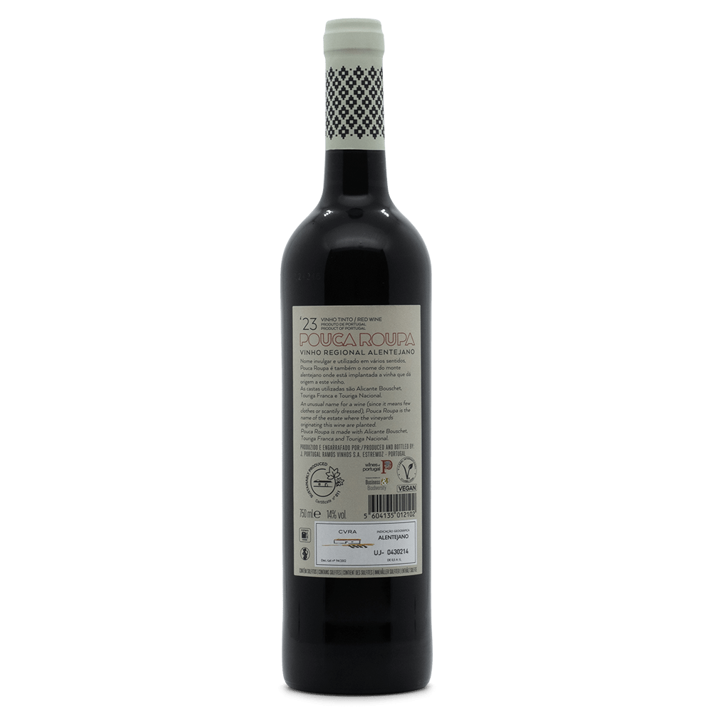Pouca Roupa - Alentejo - Red Wine - Portugal Best Wines