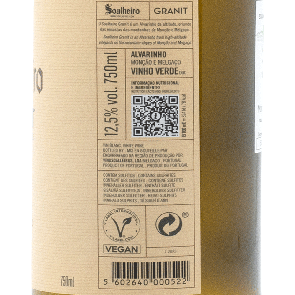 Soalheiro Granit - Portugal Best Wines