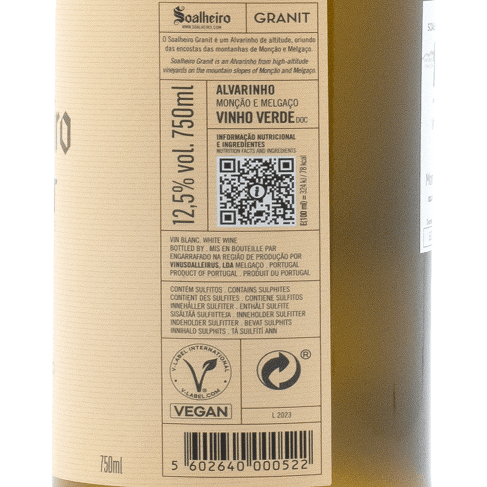 Soalheiro Granit - Portugal Best Wines