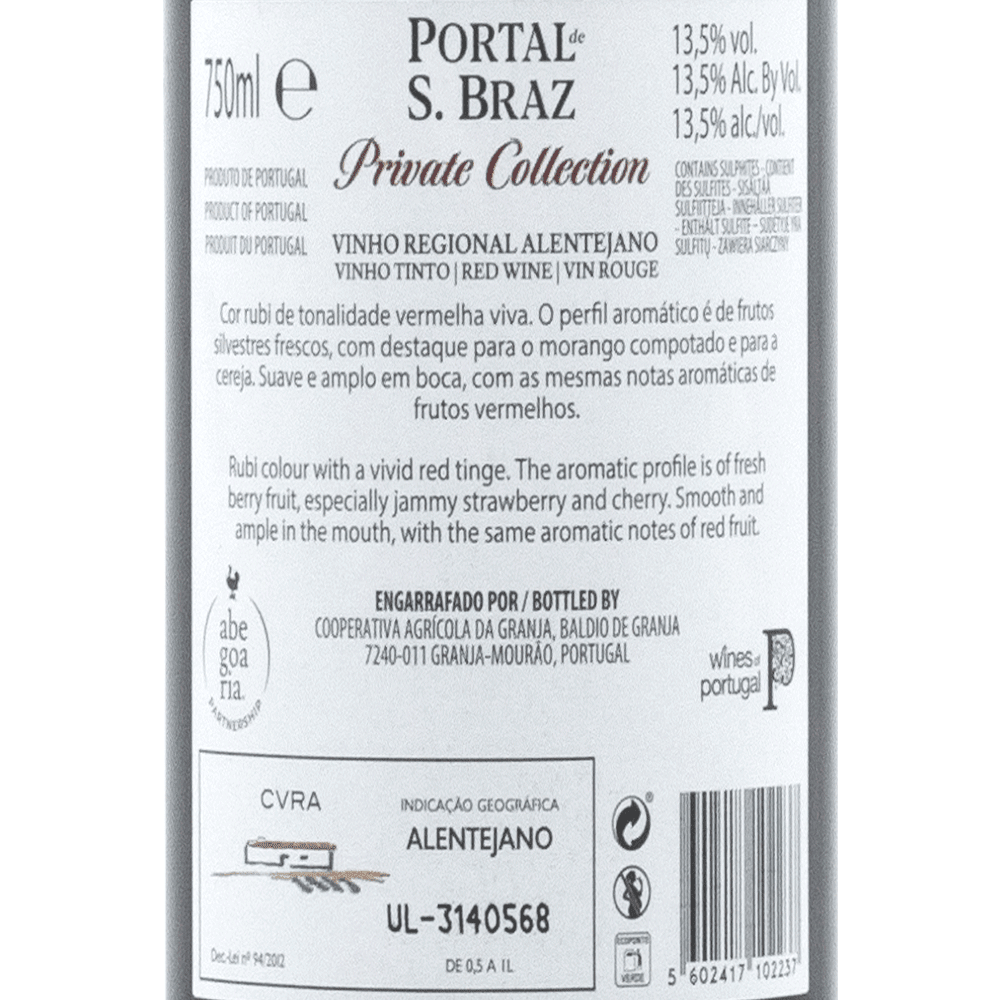Portal de São Braz Private Collection - Portugal Best Wines