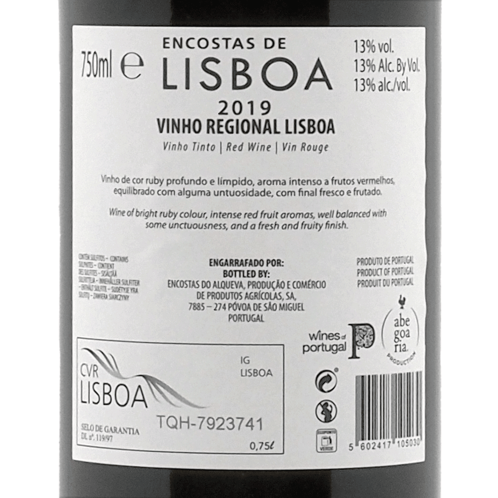 Encostas de Lisboa Red - Portugal Best Wines
