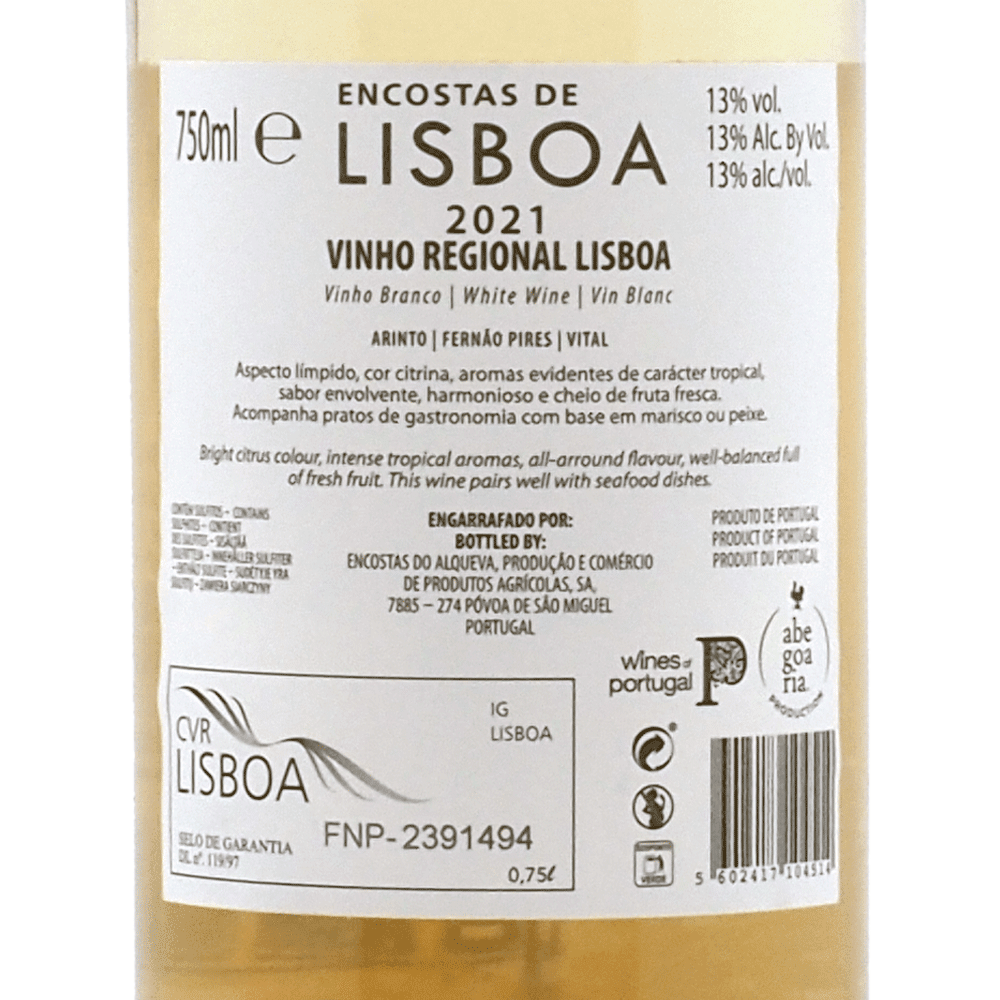 Encostas de Lisboa White - Portugal Best Wines