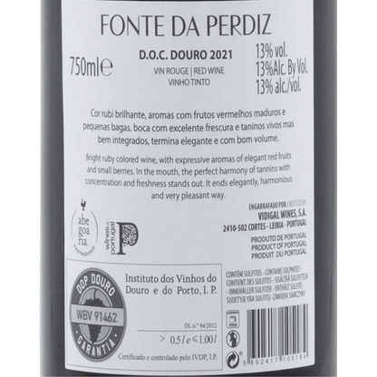 Fonte da Perdiz Red - Portugal Best Wines