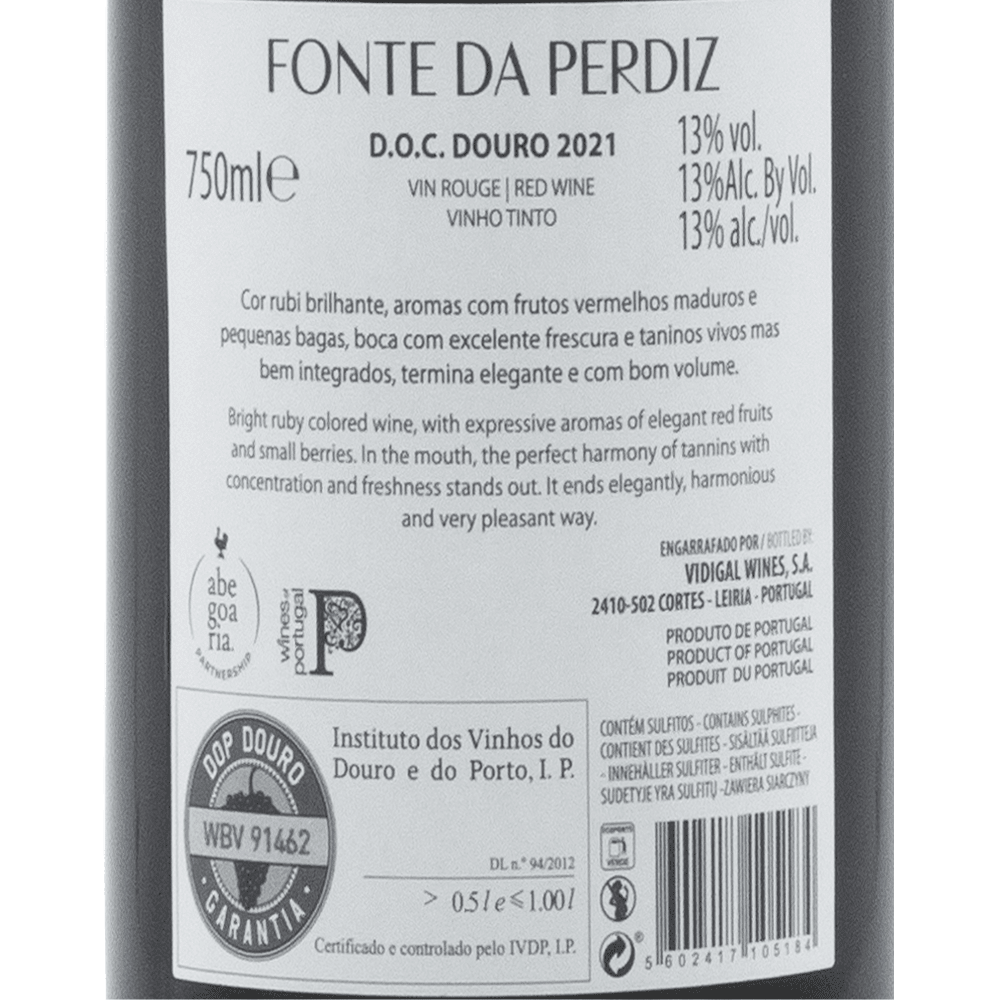 Fonte da Perdiz Red - Portugal Best Wines