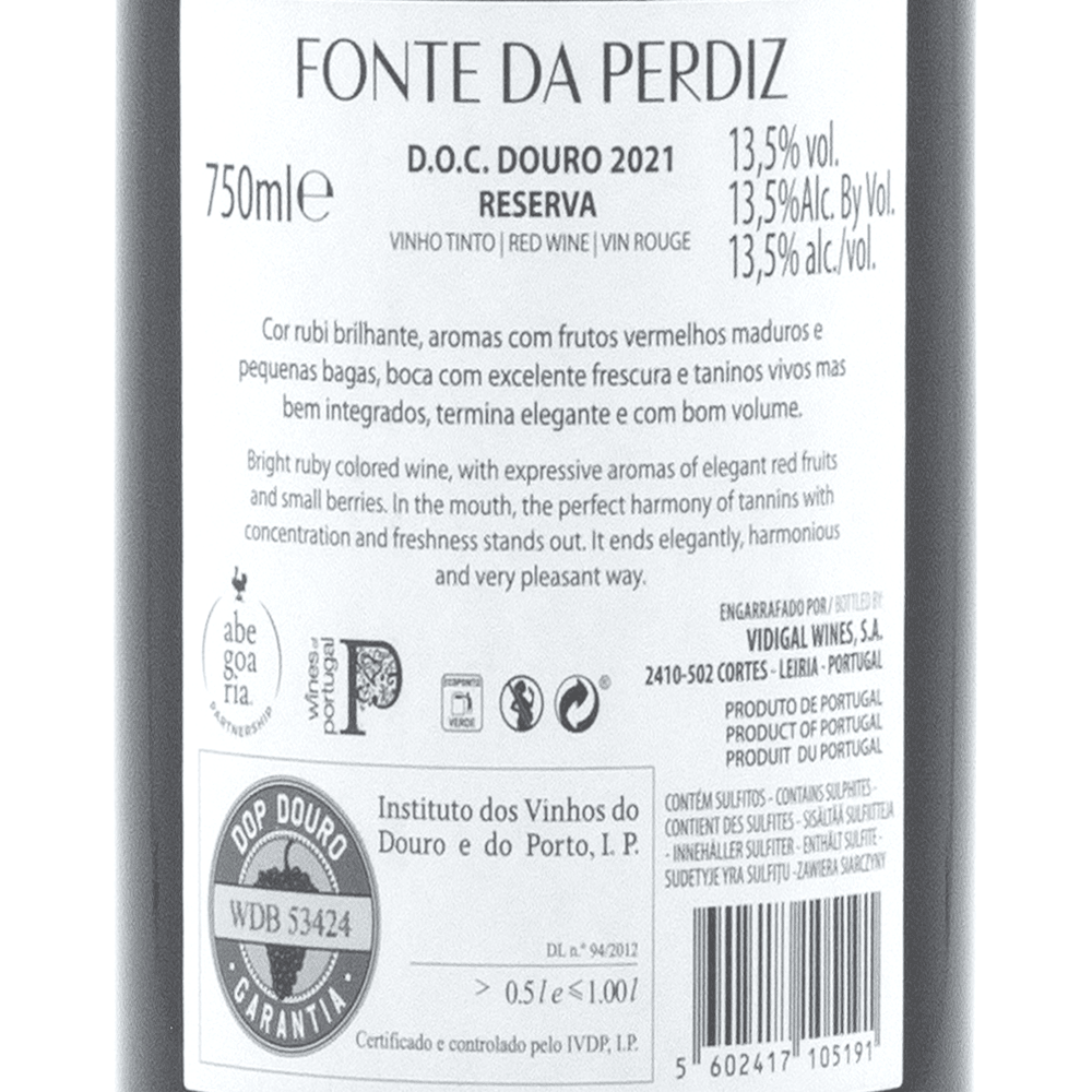 Fonte da Perdiz - Portugal Best Wines
