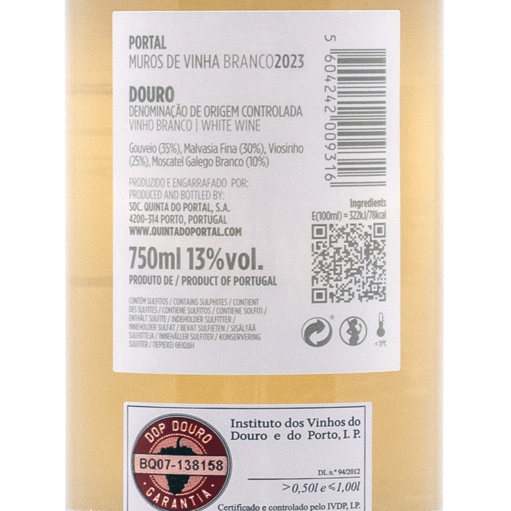 - Muros de Vinha - Quinta do Portal - White Wine - Portugal Best Wines