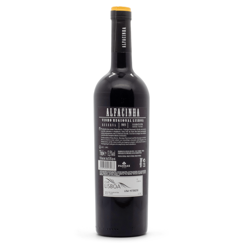 104712 - Alfacinha Reserva Red - Red Wine - Portugal Best Wines