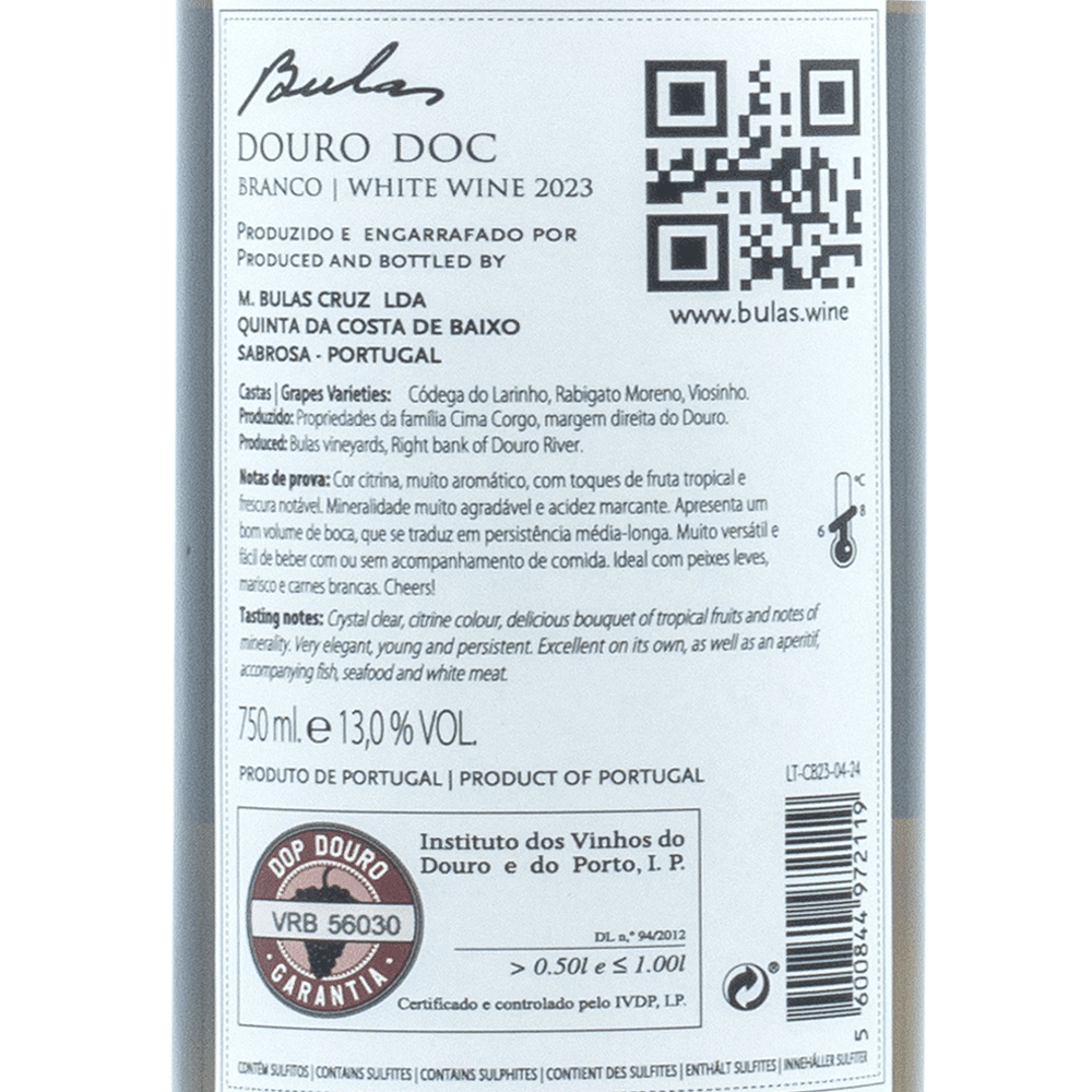 Bulas DOC Douro - Portugal Best Wines