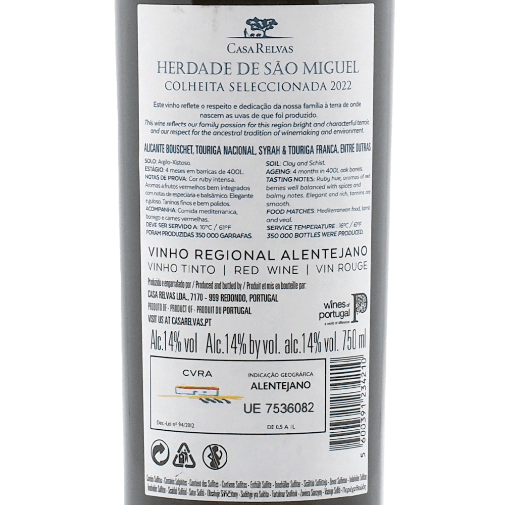 Herdade S. Miguel - Portugal Best Wines