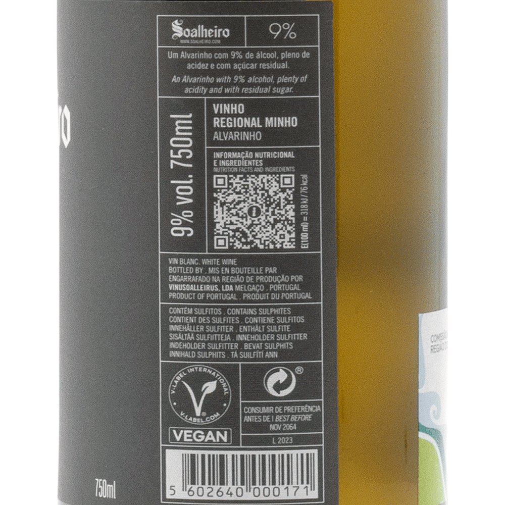 Soalheiro 9% Dócil - Portugal Best Wines