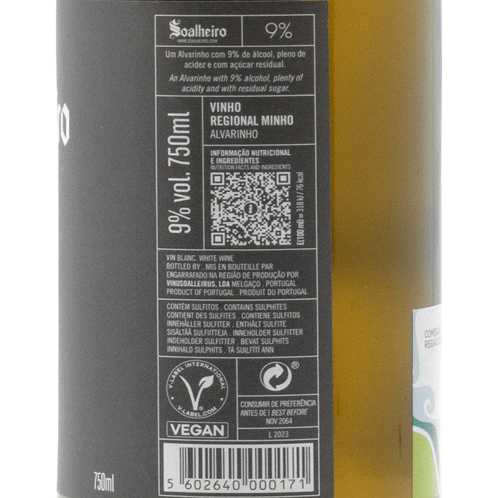 Soalheiro 9% Dócil - Portugal Best Wines