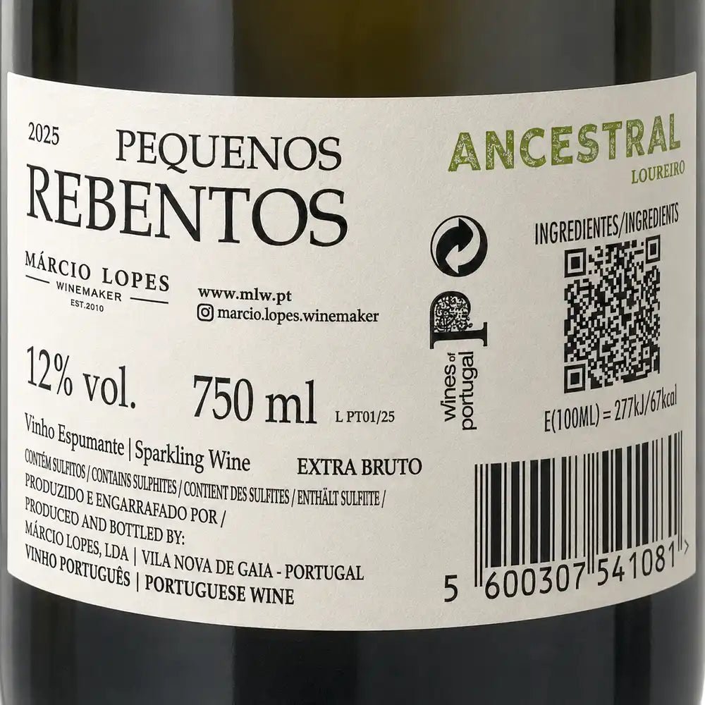 105135 - Pequenos Rebentos Ancestral Pét Nat - Sparkling Wine - Portugal Best Wines
