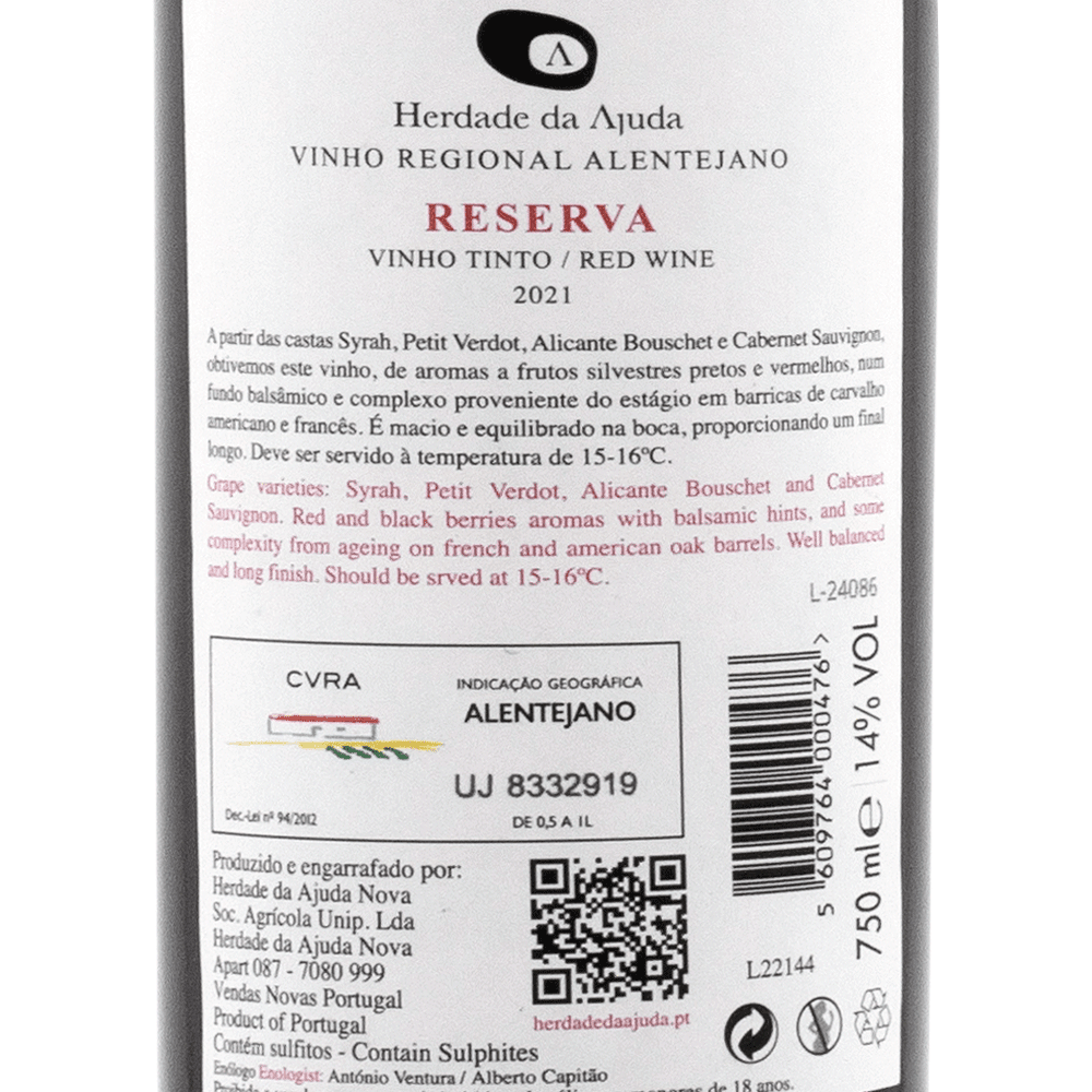 Herdade da Ajuda - Portugal Best Wines
