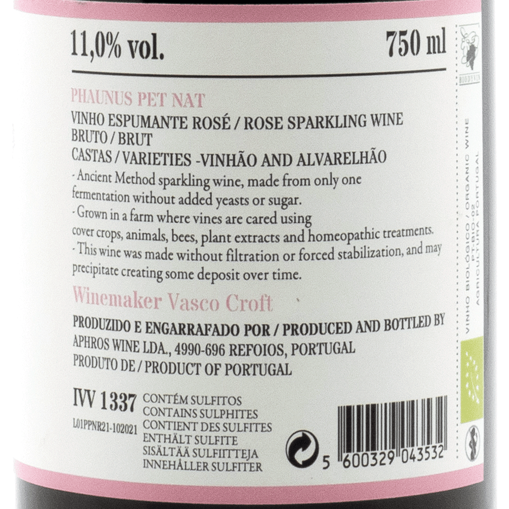 Aphros Phaunus Rosé - Portugal Best Wines