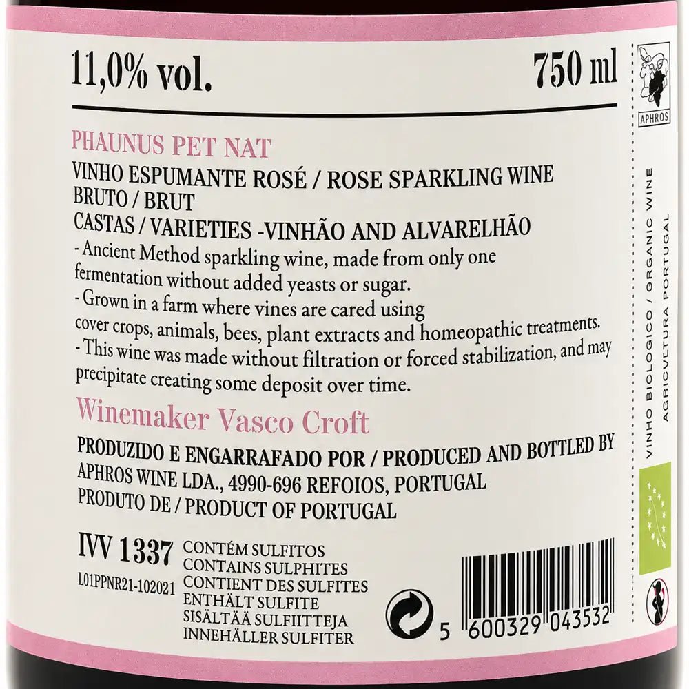 Phaunus-rose-back-label