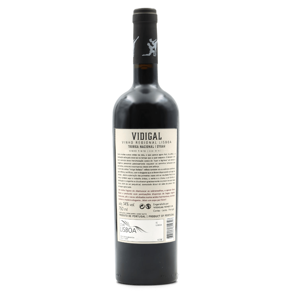 106305 - Vidigal Bailado Red - Red Wine - Portugal Best Wines
