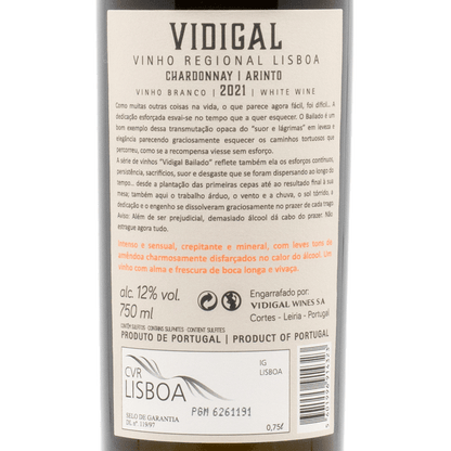 106306 - Vidigal Bailado White - White Wine - Portugal Best Wines