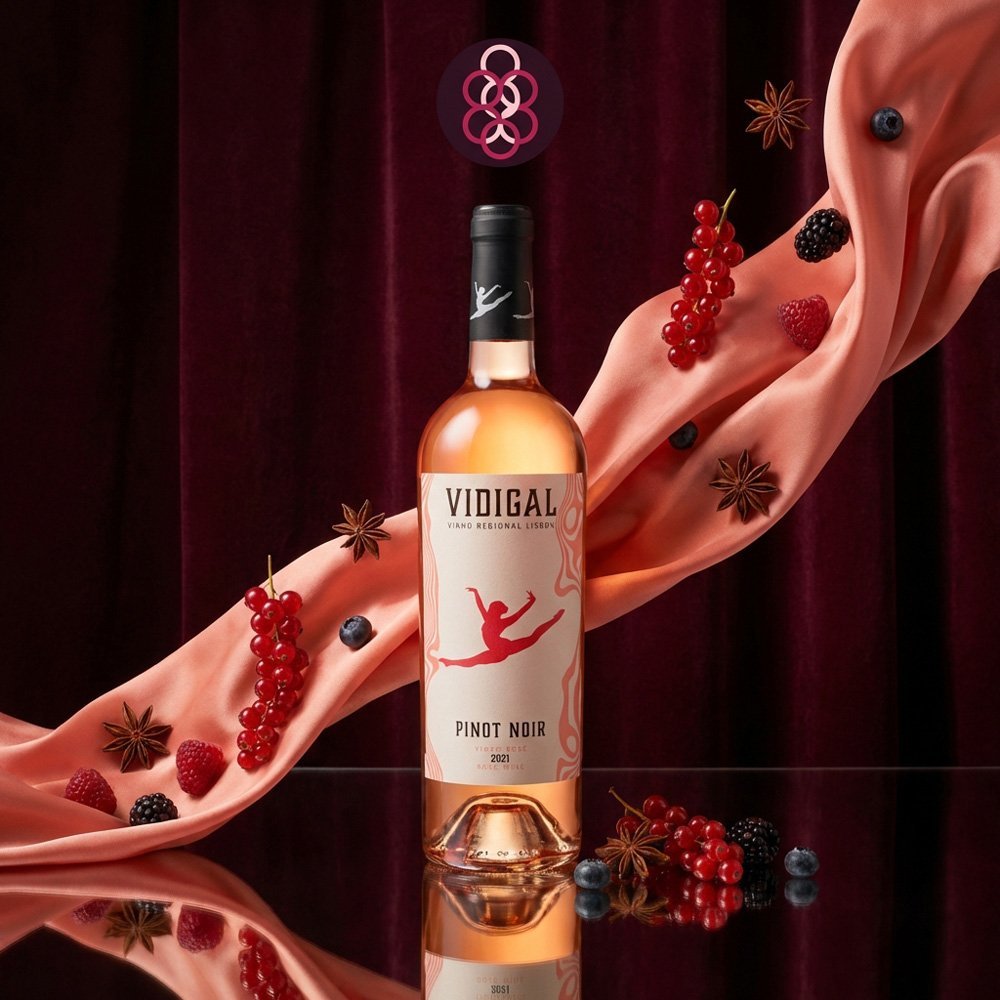 106307 - Vidigal Bailado Rosé 2021 - Rosé Wine - Portugal Best Wines