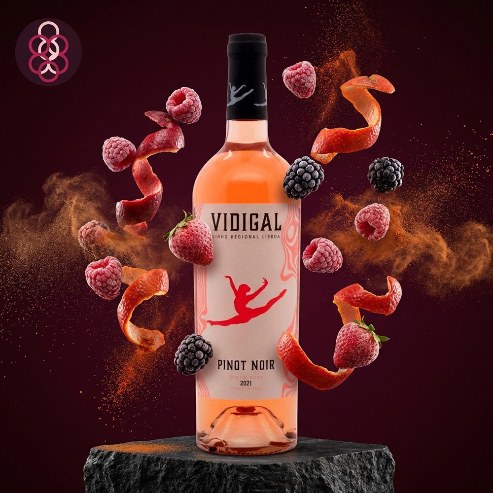 106307 - Vidigal Bailado Rosé 2021 - Rosé Wine - Portugal Best Wines