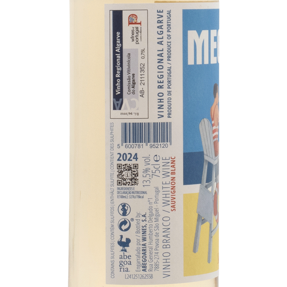 106928 - Megafone Sauvignon Blanc - White Wine - Portugal Best Wines