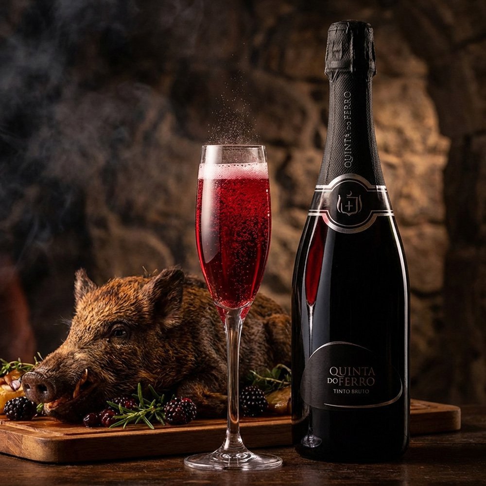 107131 - Quinta do Ferro Brut Red - Sparkling Wine - Portugal Best Wines