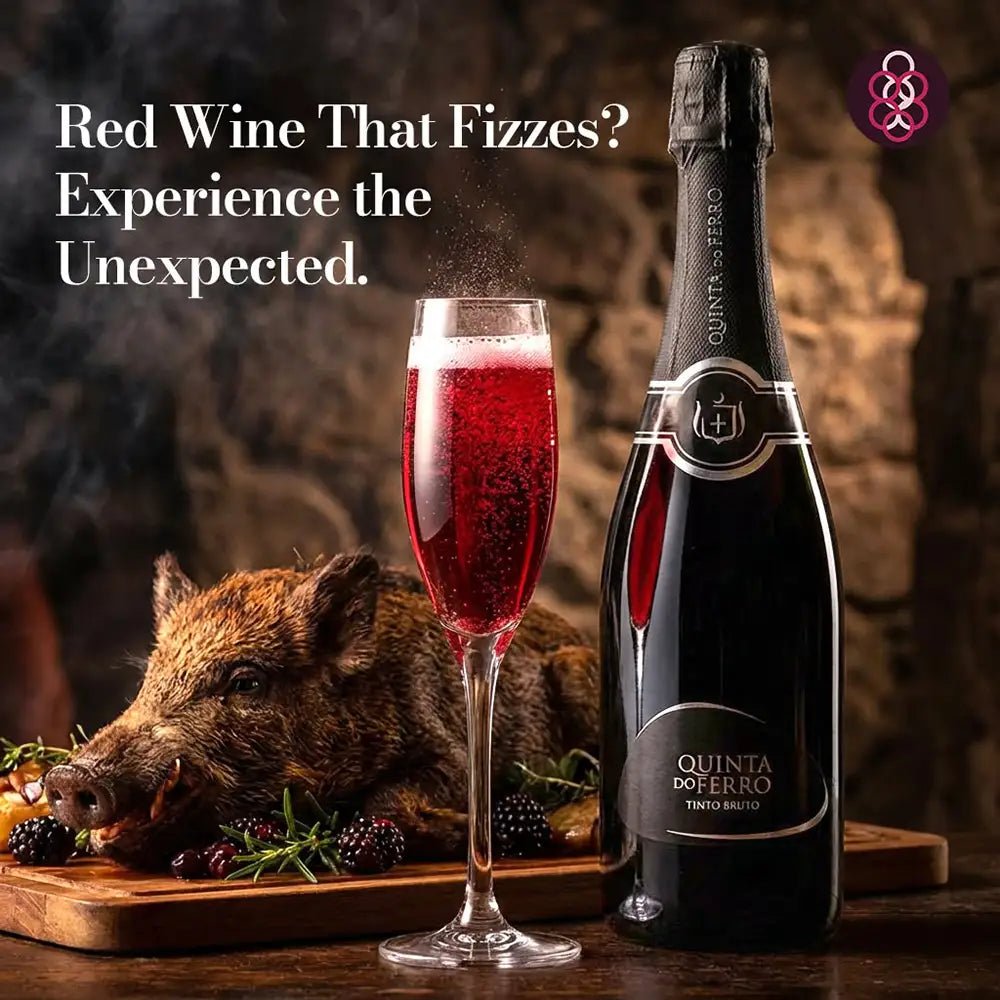 107131 - Quinta do Ferro Brut Red - Sparkling Wine - Portugal Best Wines