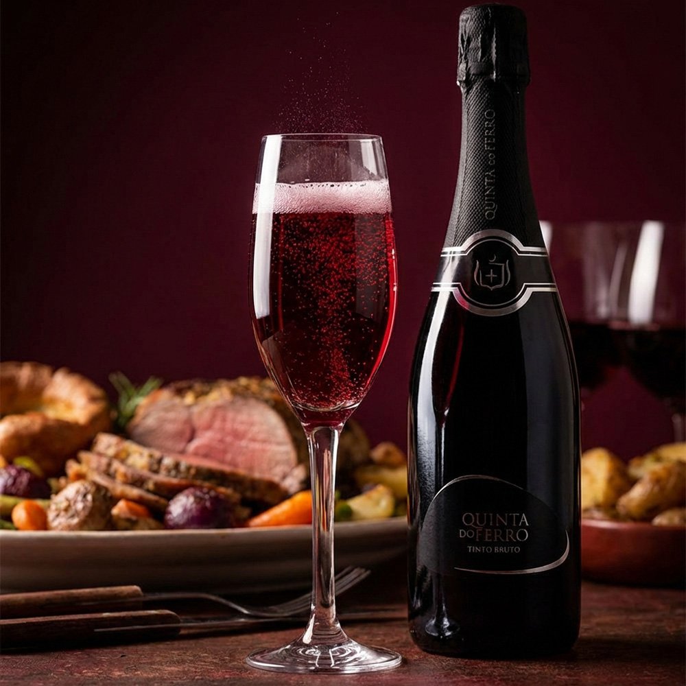 107131 - Quinta do Ferro Brut Red - Sparkling Wine - Portugal Best Wines