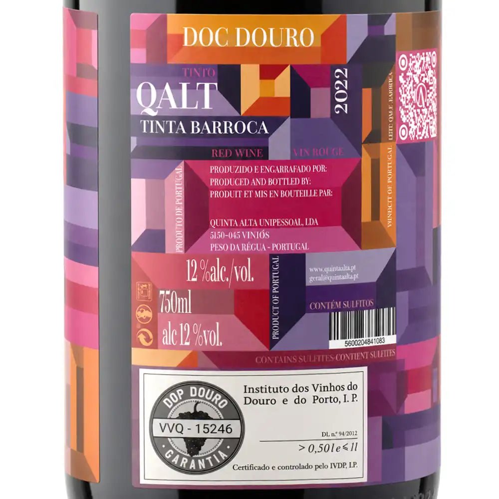 107397 - Qalt Tinta Barroca 2022 - Red Wine - Portugal Best Wines