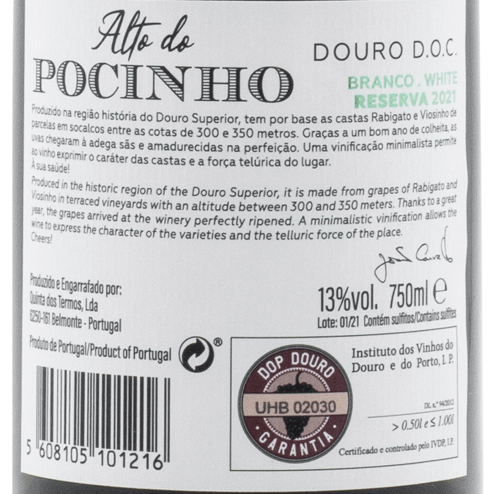 Alto do Pocinho - White Wine - Portugal Best Wines