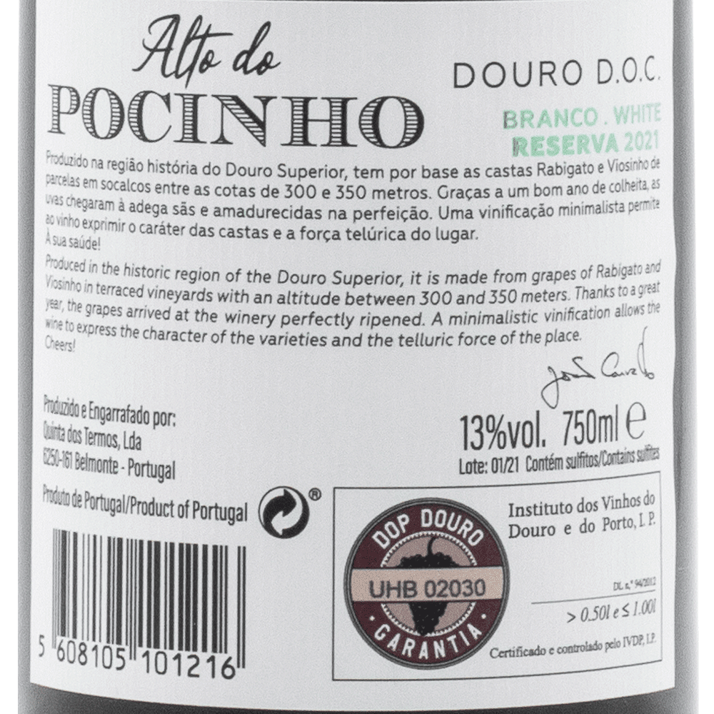 Alto do Pocinho - White Wine - Portugal Best Wines