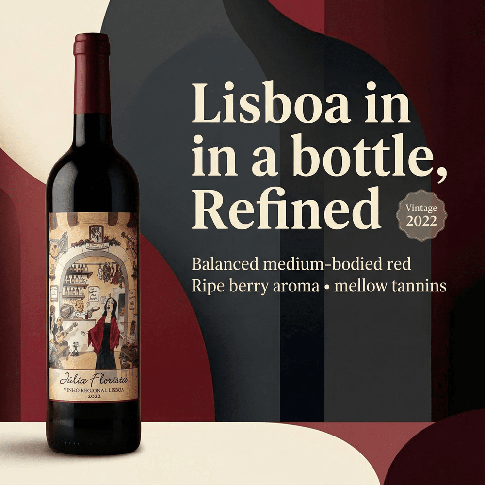 107548 - Júlia Florista Red 2022 - Red Wine - Portugal Best Wines