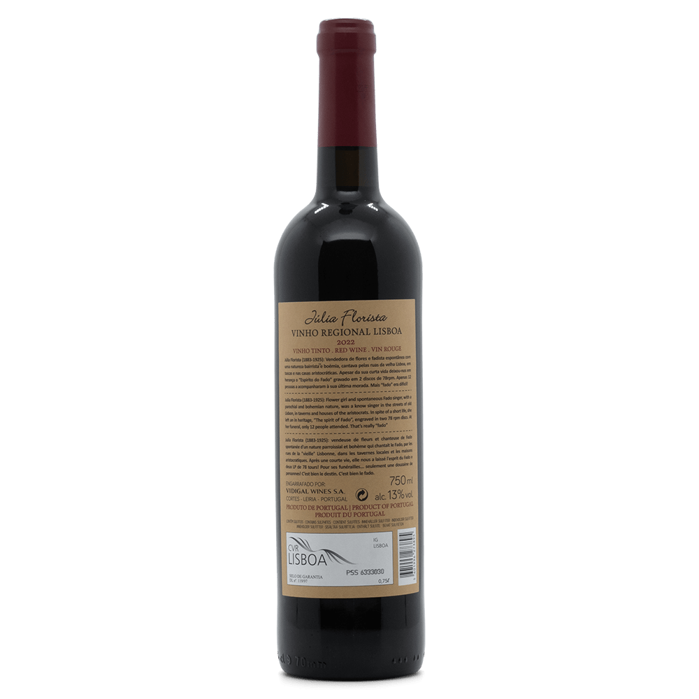 Júlia Florista Red - Portugal Best Wines