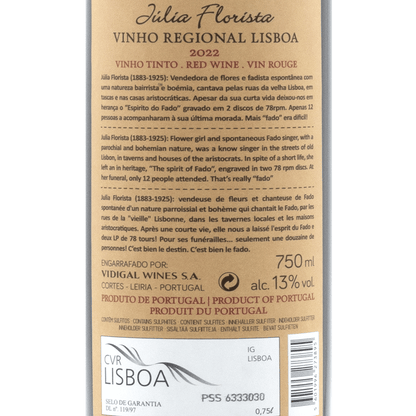 Júlia Florista Red - Portugal Best Wines