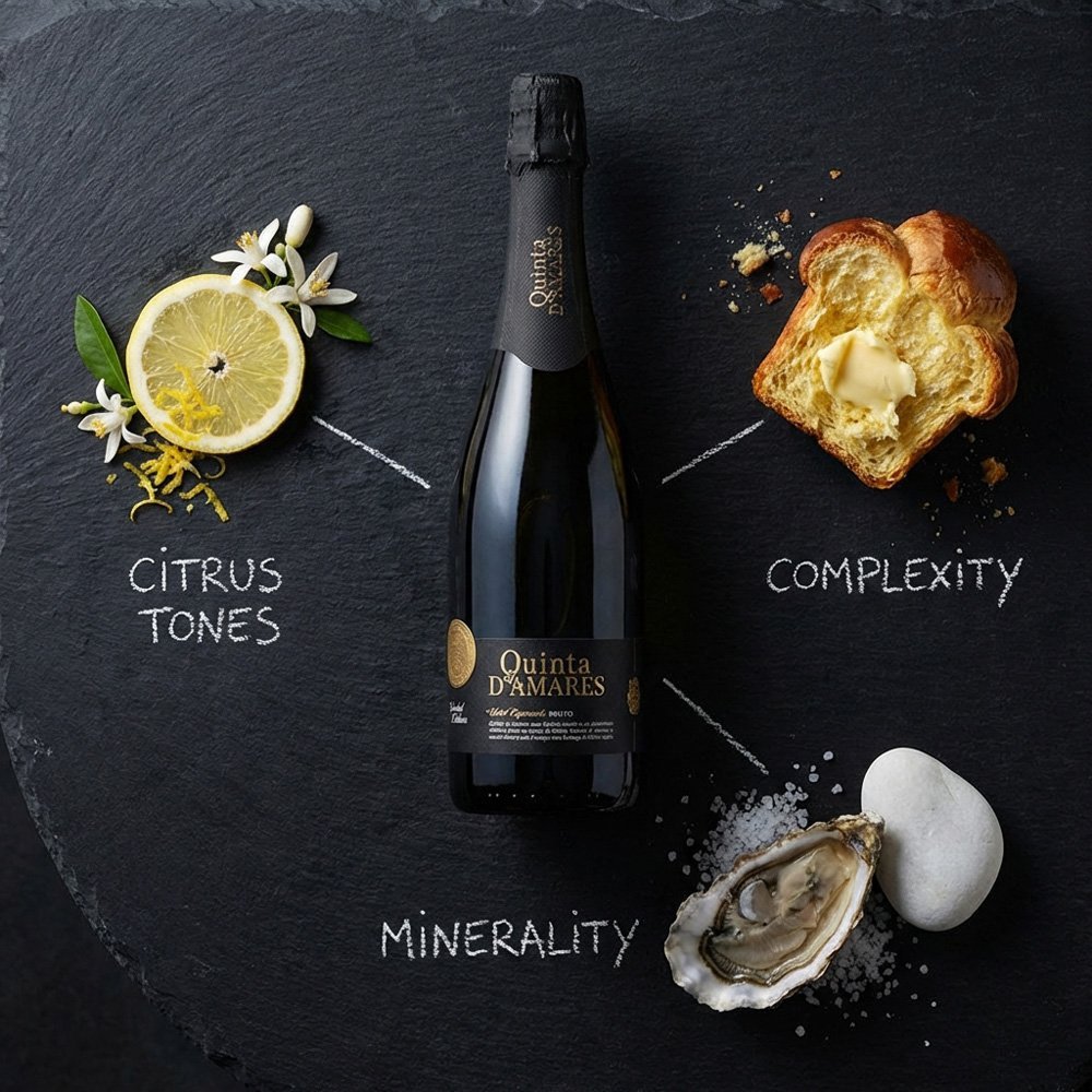 107553 - Quinta d'Amares Ltd. Edition Brut - Sparkling Wine - Portugal Best Wines